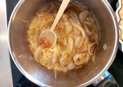 prepare caramelized onions