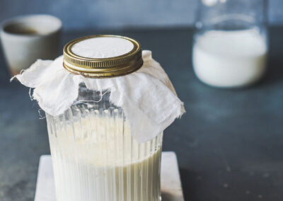 picture of kefir jar