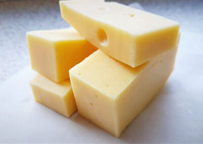 soft yellow cheese